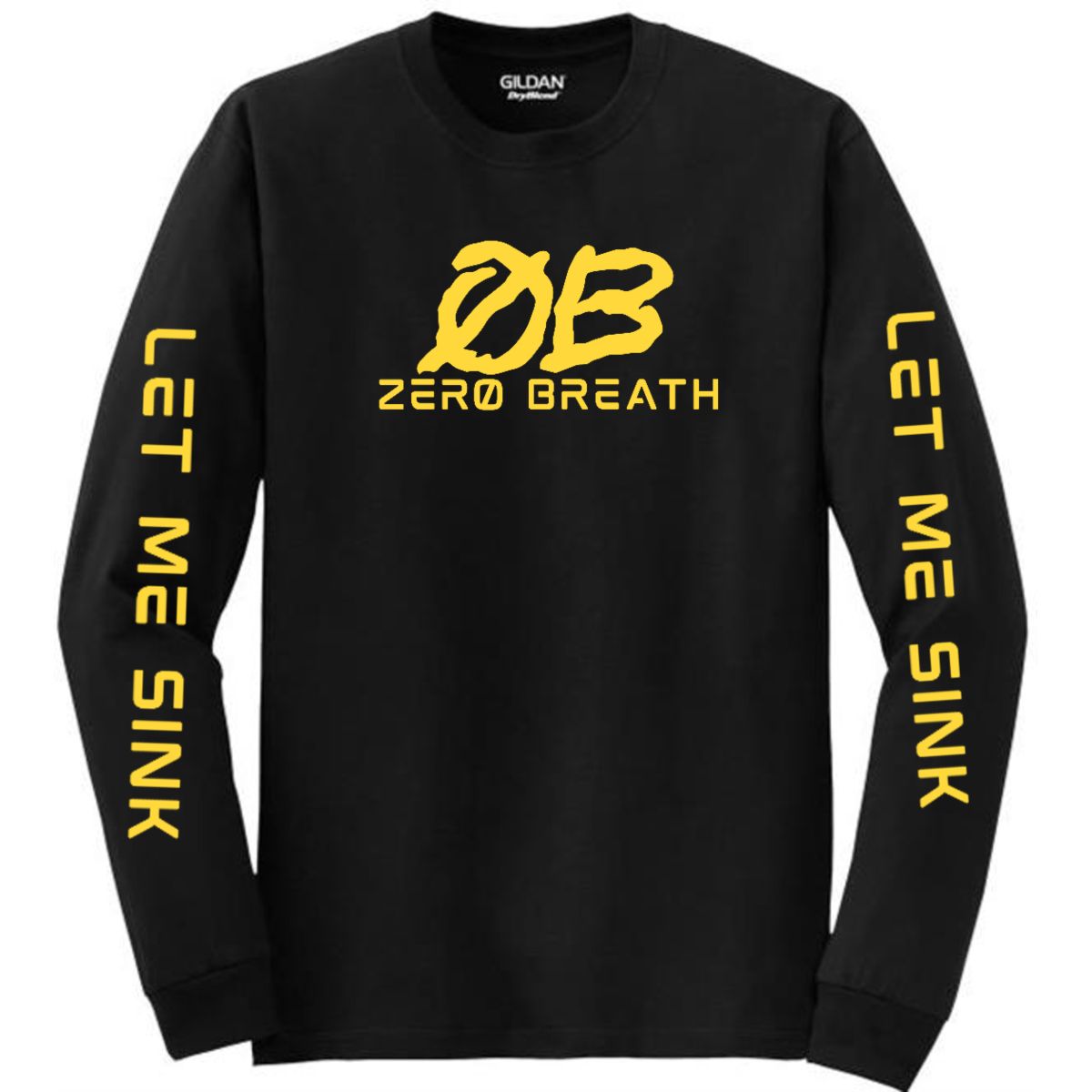 Long Sleeve Tee - Let Me Sink - Zero Breath Clothing