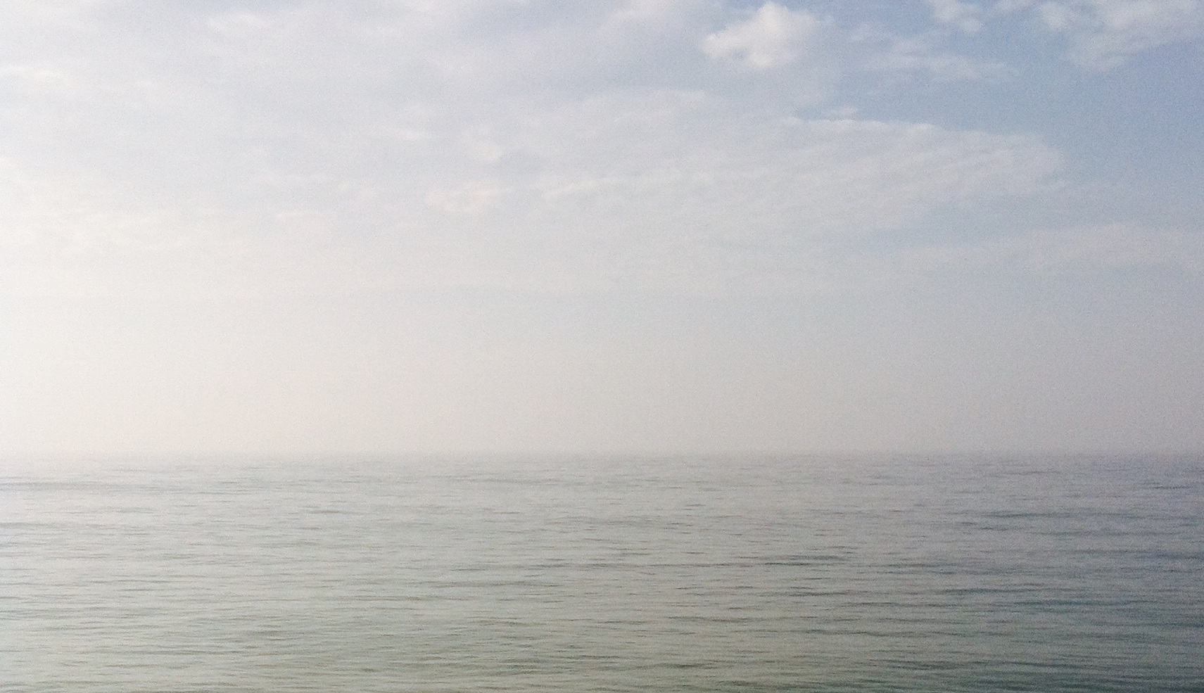 Ocean and sky at beach
